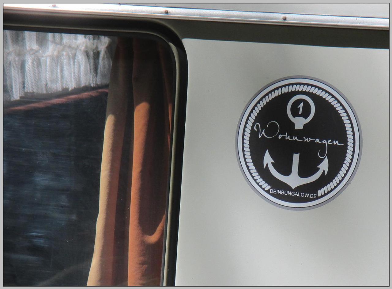 Ddr Wohnwagen Qek Direkt Am Strand Dranske Exterior foto